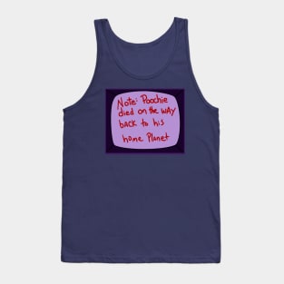 Poochie Died Tank Top